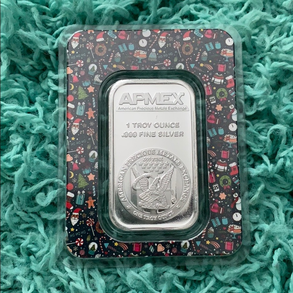 (Hold) APMEX .999 silver 1 Troy ounce